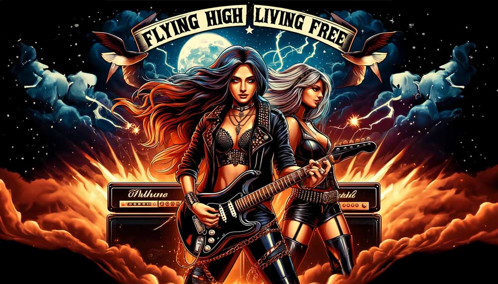 Flying High Living Free Banner