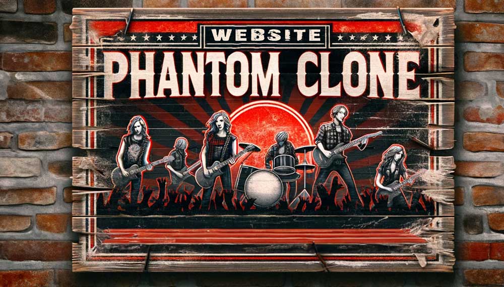 Phantom Clone The Band Worn Poster